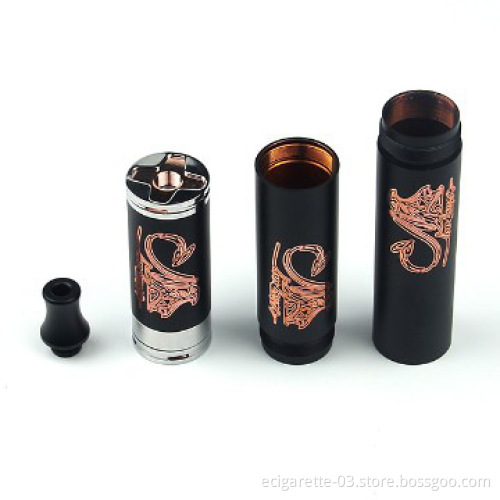 Elctronic cigarette stingray mod with copper material